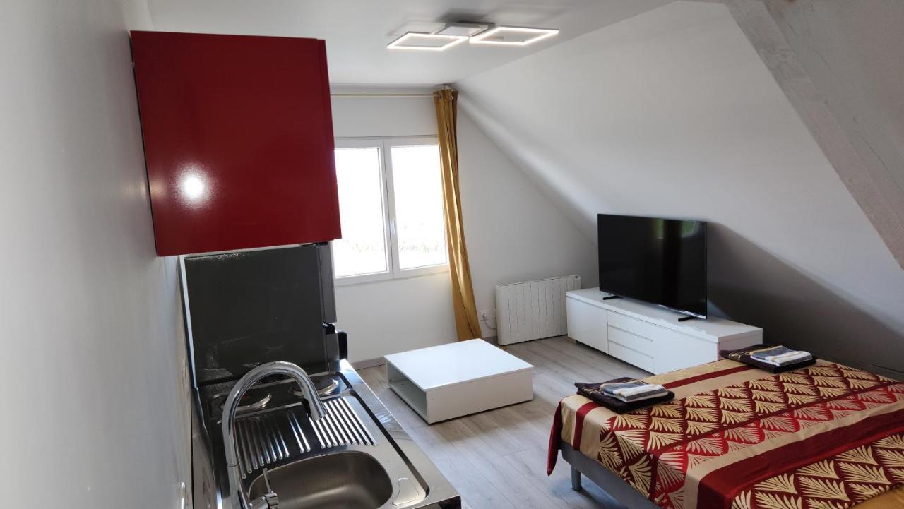 Appartement Vue Panoramique Sur La Plaine D'Alsace Andolsheim Exterior foto